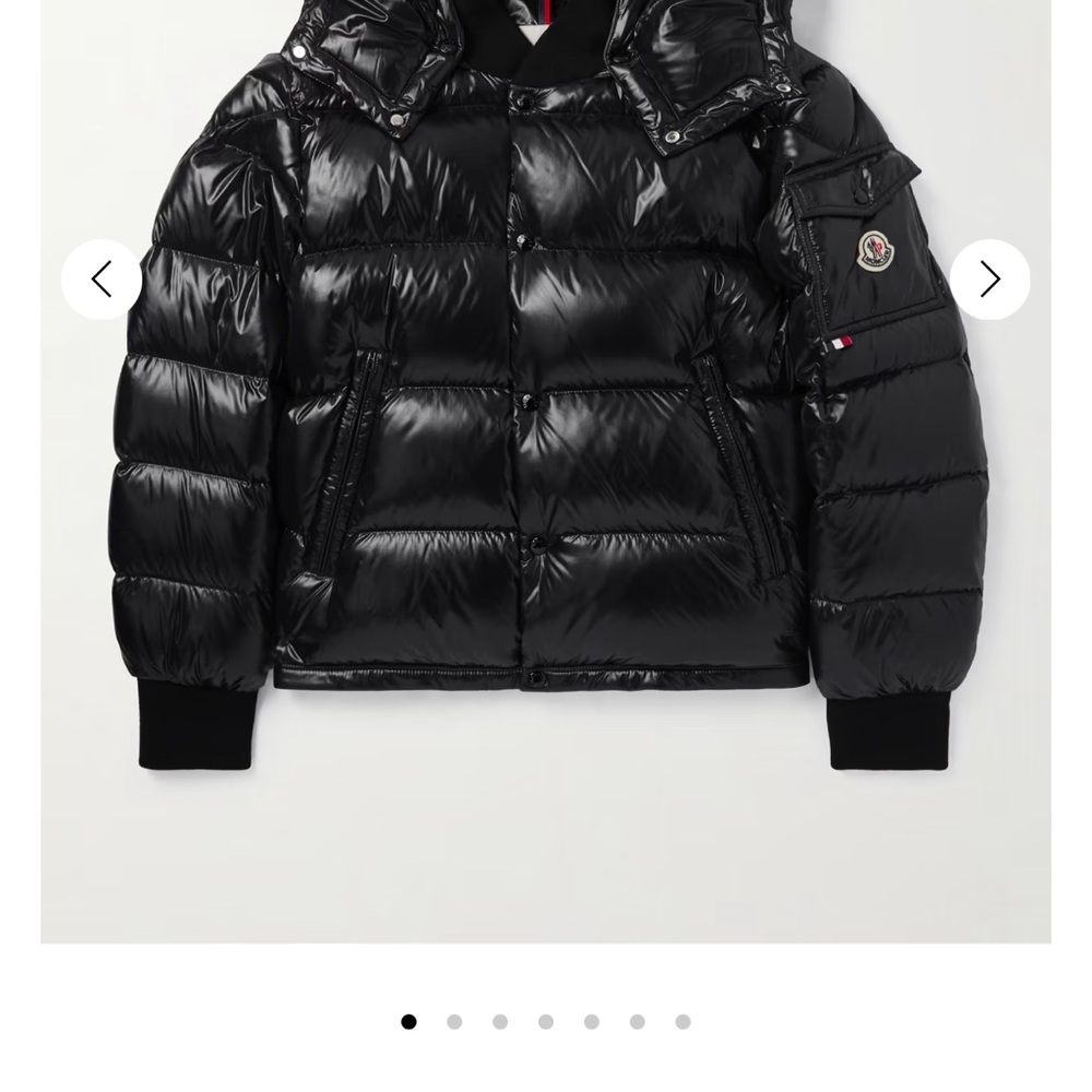 Black Puffer Jacket with Hood
